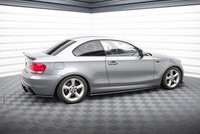 Maxton Design Seitenschweller Ansatz (Paar) Passend FüR BMW 1Er M-Paket E82 Schw