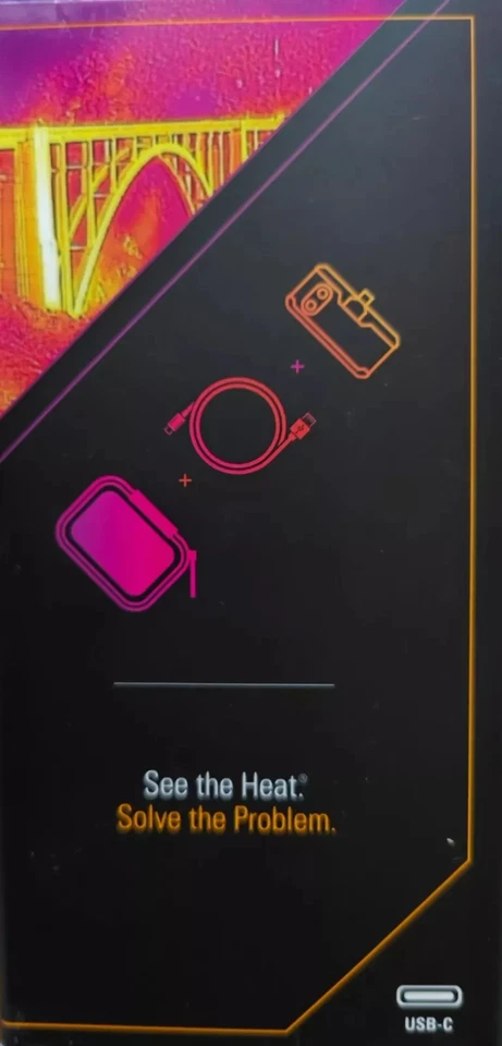 FLIR ONE Pro USB-C Android Thermalbilderkamera Wärmebildkamera Smartphone - Bild 3 von 4