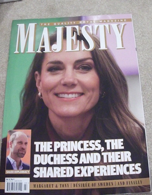 Majesty Magazine March 2026 The Princess of Wales