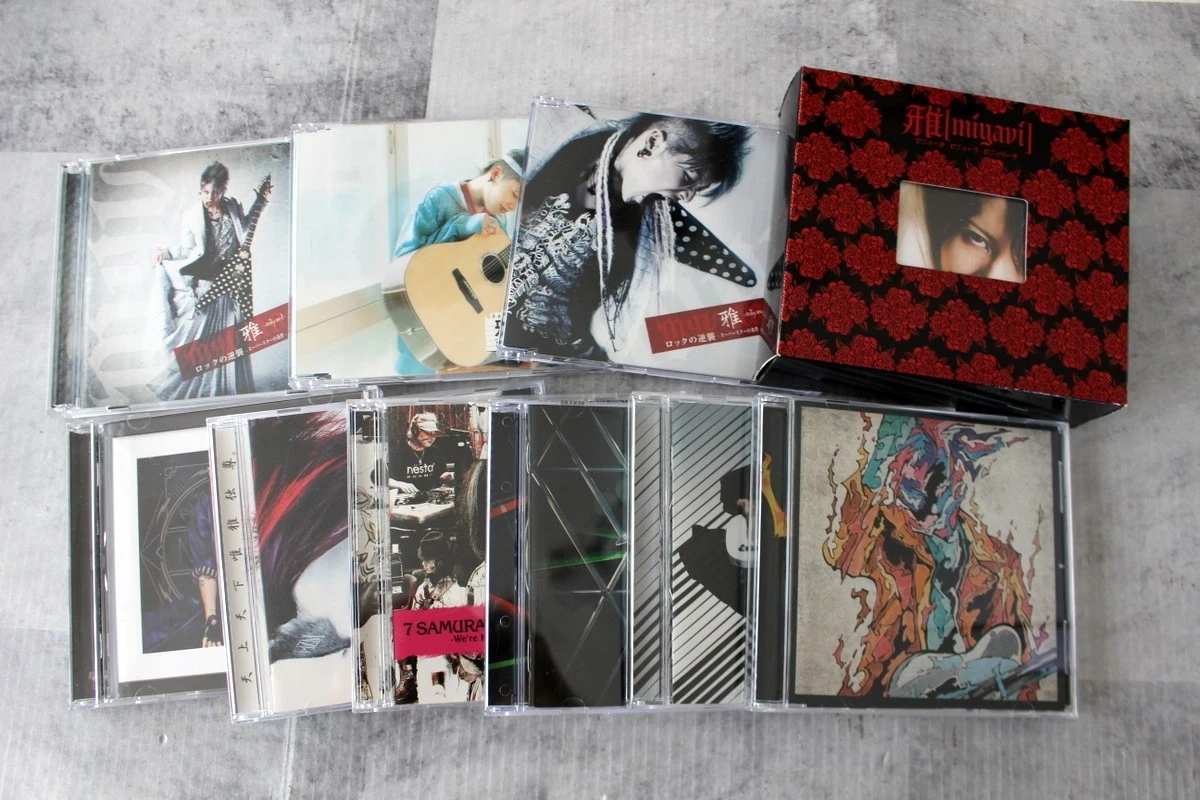 雅MIYAVI限定ボックスCD・DVD複数枚セット（シール、カスタネット付き） Miyavi Album Import Music CDs for sale | eBay