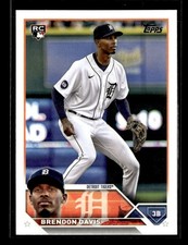 2023 Topps #494 Brendon Davis RC Rookie G206