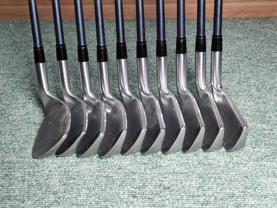 Used Lefty HONMA LB-606 NEW H&F Irons #3-10.11.Sw  R-1 Flex - Image 4 of 4