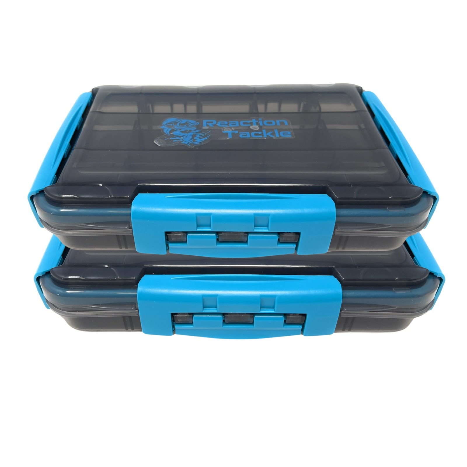Waterproof Tackle Box Trays with Removable Dividers 2-Pack Kit