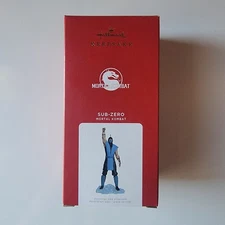 New 2021 Hallmark Mortal Combat Sub-Zero Ornament