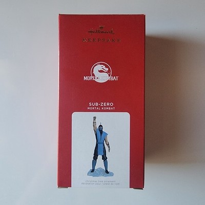 New 2021 Hallmark Mortal Kombat Sub-Zero Ornament