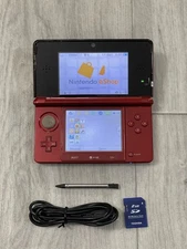 Nintendo 3DS Console Black Edition With Charger US SELLER  Condition