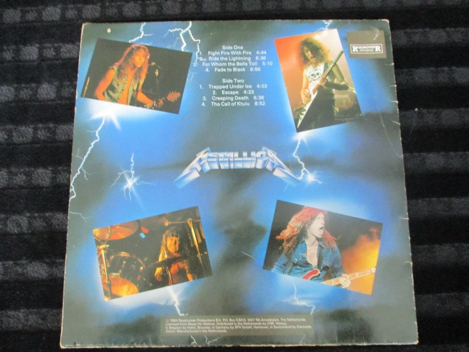 Vinyl LP von amerik. Thrash MB Metallica, Kill' Em All, 1983 verö. Roadrunner - Bild 2 von 4
