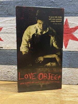 Love Object (2004) - VHS Tape Movie - Horror / Romance - Desmond Harrington