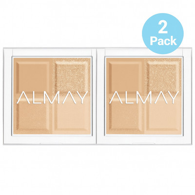 Almay Eyeshadow Palette 0.12 oz 2 Pack New