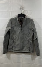 The North Face Women's Apex Bionic Softshell Jacket Gray Heather Full Zip Sz S