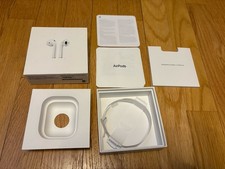 Apple AirPods 2nd Generation Empty Retail Box Only Genuine A2032
