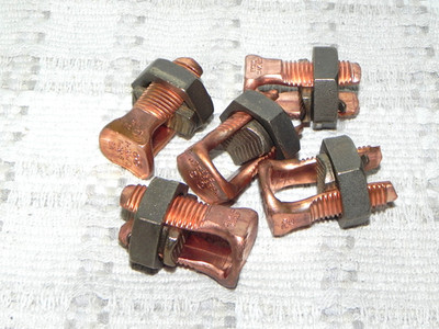 5 Punduit SBC 250 #4/0-250 T250-8 STR Electrical Mechanical Connector Split Bolt
