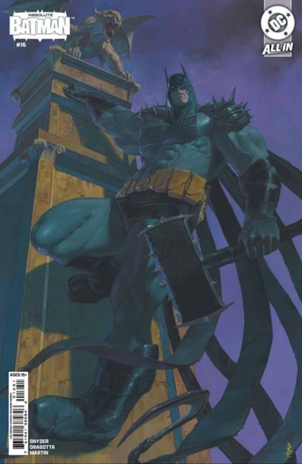 ABSOLUTE BATMAN #16 RICCARDO FEDERICI 1:25 Ratio Variant Cvr E