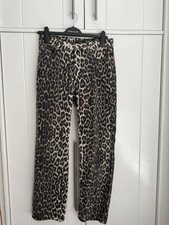 Next leopard print jeans, women’s uk8