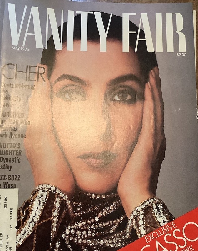 Vanity Fair Magazine May 1986 - Cher
