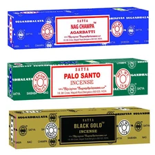 Satya Original 3 Pack Incense Sticks Variety Sets