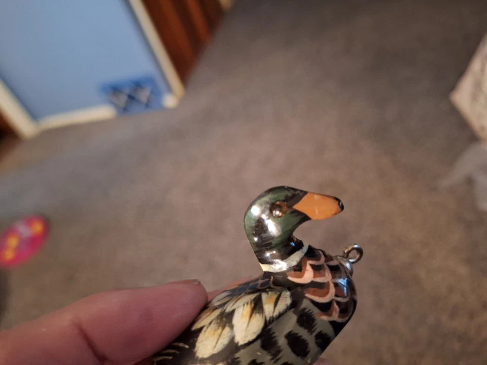 señuelo pato madera Foto 4 de 4