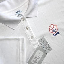 Extreme Performance Clemson Tigers Ladies Polo Shirt All In Span 3XL Paw Print