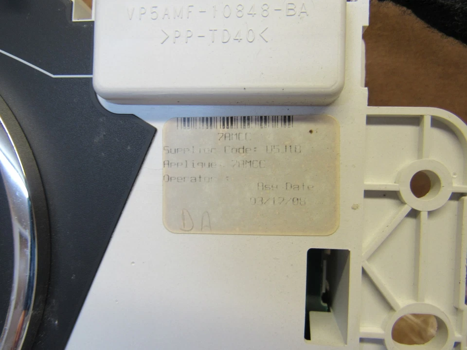 2008 2009 别克曲棍球原始设备制造商 CXL 速度表 集群 unk 英里 — 第 4/4 张图片