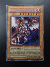 YUGIOH 2005 | HORUS THE BLACK FLAME DRAGON LV8 | EEN-DESE1 | GERMAN | VG (MP)