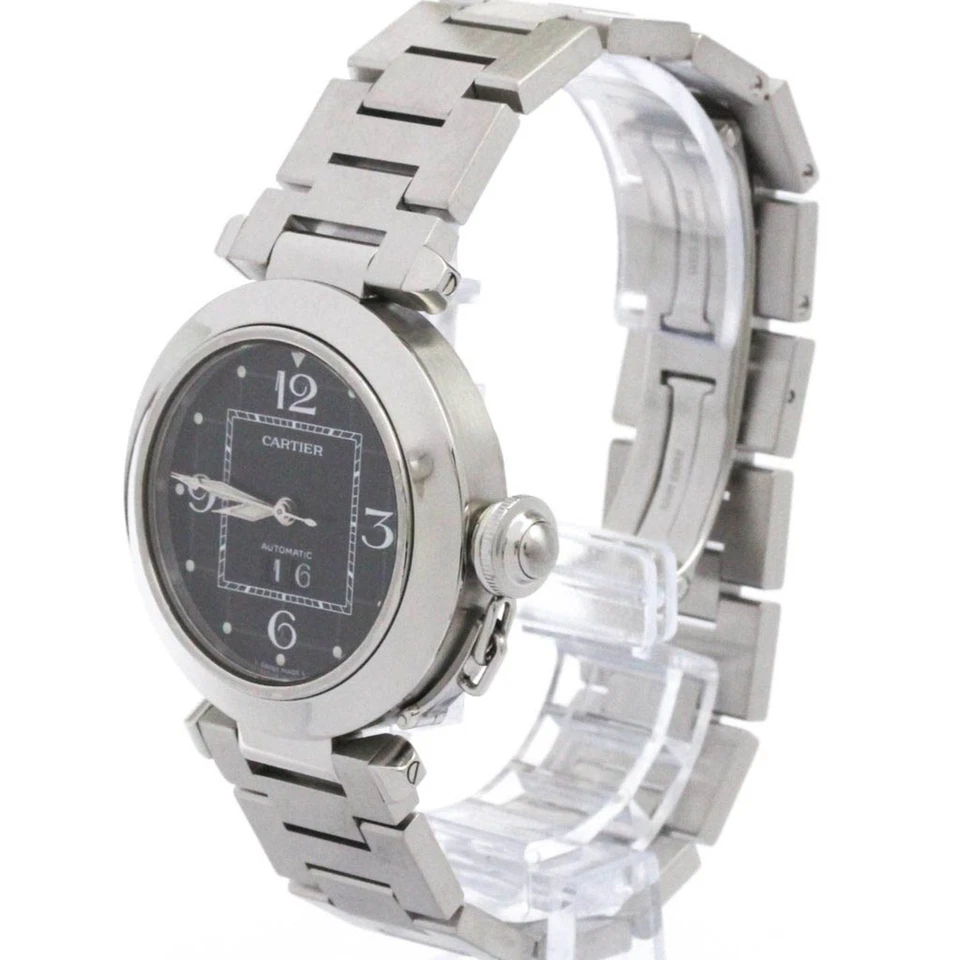 CARTIER Pasha C Big Date Automatic Unisex Watch W31053M7 Polished BF586808 - Image 2 of 4