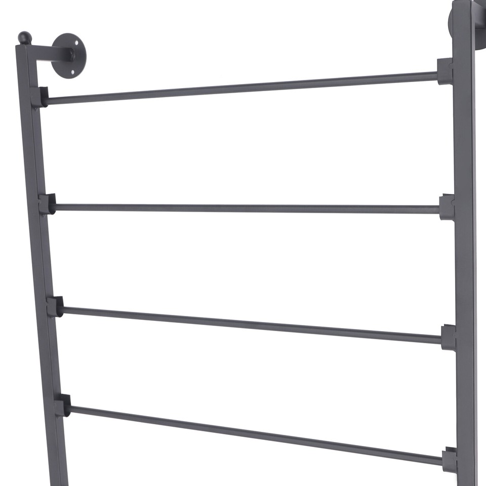 5Tiers Boutique Scarf Display Stand Wall Mount Towel Rack Pants Hanger