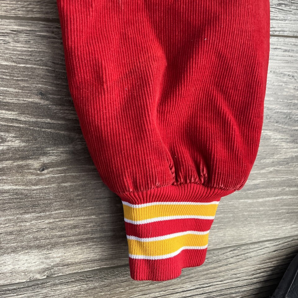 Vintage West Wind Varsity Jacket Corduroy Bomber Mens Sz L. Grand