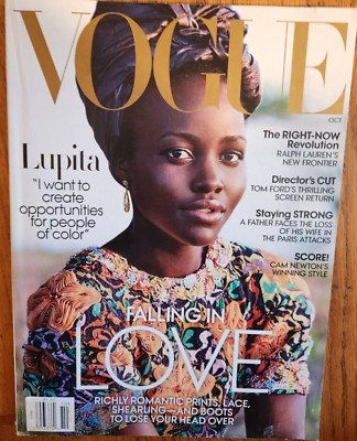 Vogue Magazin Oktober 2016 Lupita Nyong o Falling In Love