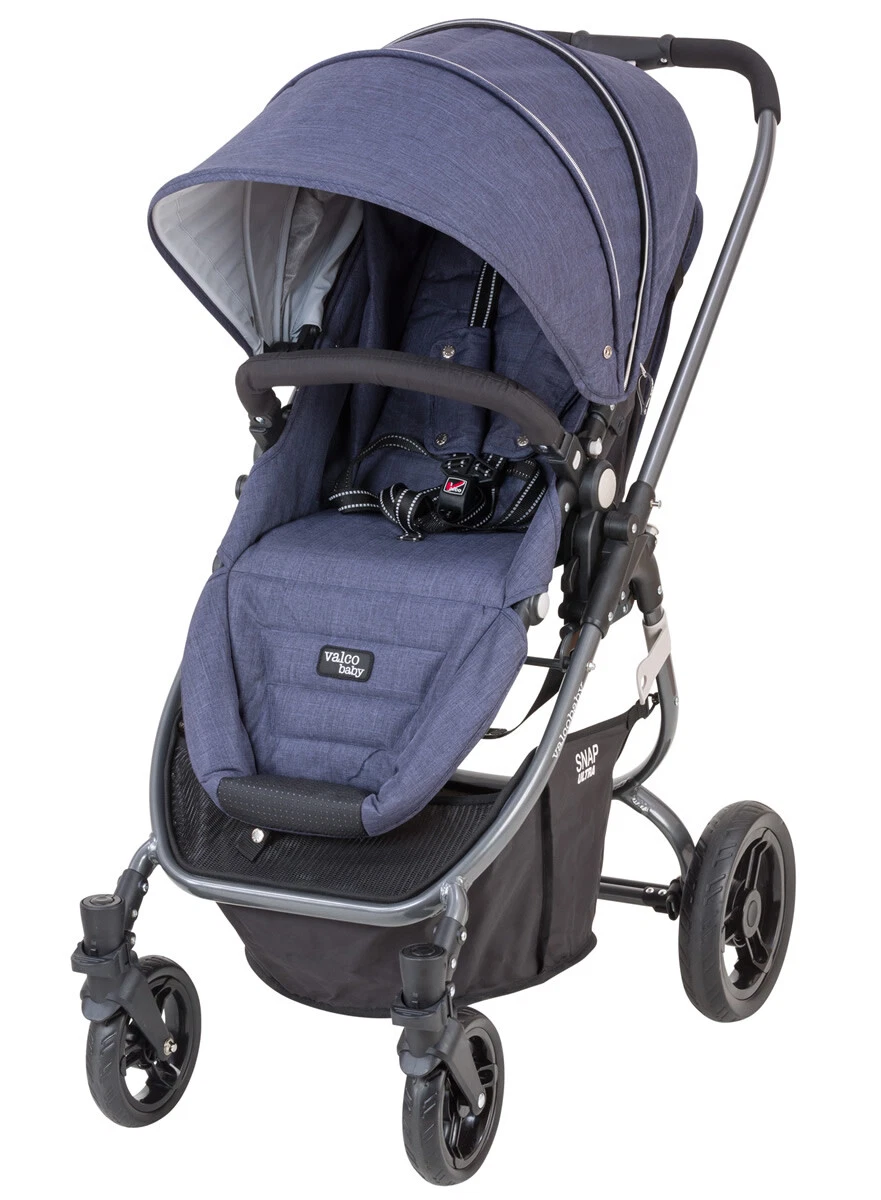 Valco Snap 4 Ultra Trend Stroller Denim Blue with Reversible Seat New Open Box
Opens in a new window