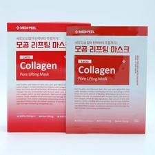 MEDI PEEL Red Lacto Collagen Pore Lifting Mask 30ml x 10pcs Anti Aging K-Beauty