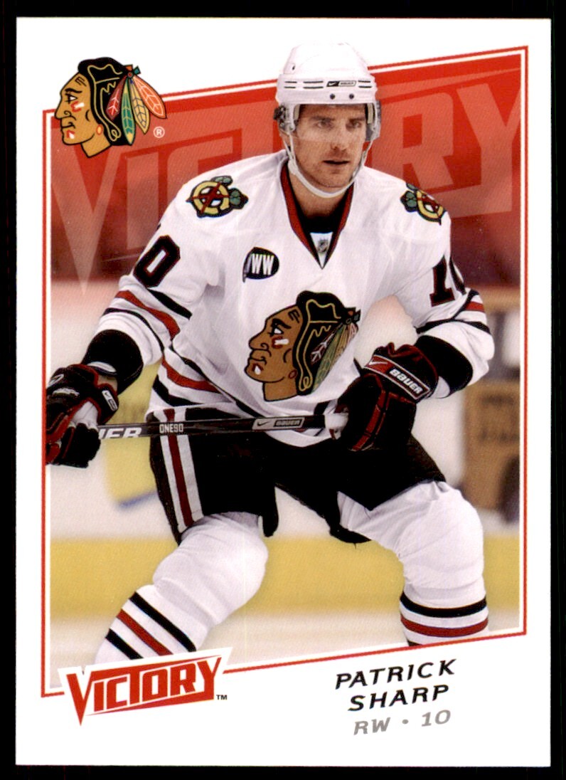 2008-09 Upper Deck Victory Patrick Sharp Chicago Blackhawks #154