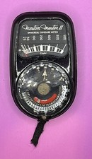 Weston Master II Universal Exposure Meter Model 735 w/ Original Leather Case