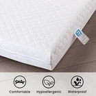 Anti Allergy Waterproof Zipped Baby Toddler Cot Bed Mattress Quilted Cover Only