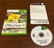 The Masters Tiger Woods PGA Tour 12 Xbox 360 Game Complete CIB Disc Works - GUC