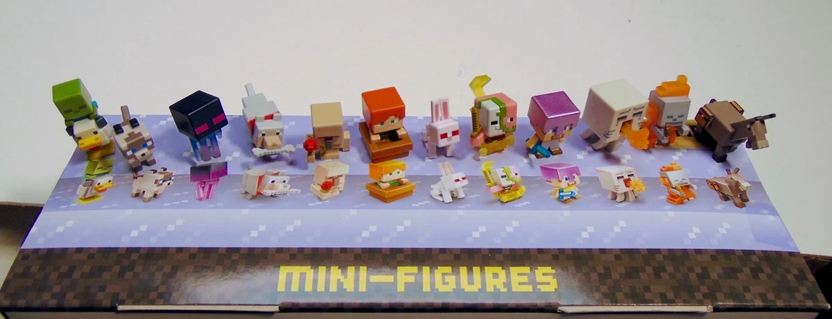 Minecraft mini sales figures ebay