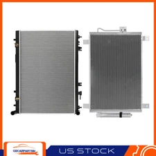 Radiator And A/C Condenser Aluminum Cooling Kit For 2014 15-2018 INFINITI QX60