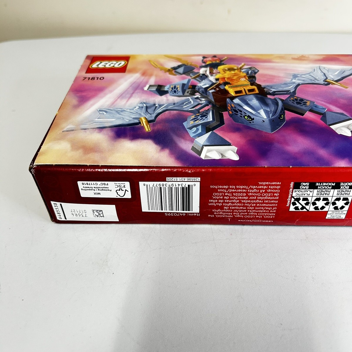 LEGO NINJAGO: Young Dragon Riyu (71810) BRAND NEW 673419389778| eBay
