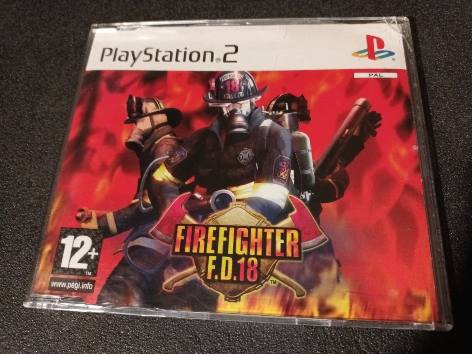 PS2 Playstation 2 PAL firefighter f.d. 18