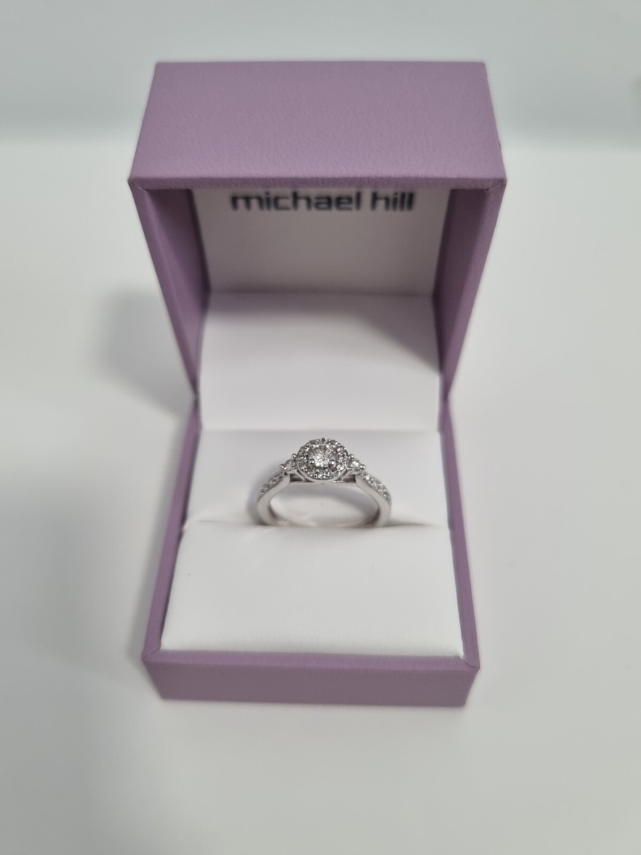 Michael Hill 10CT Diamond Engagement Ring Australia