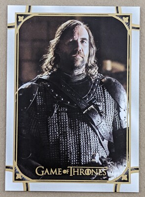 2021 Rittenhouse Game of Thrones Iron Anniversary Gold #172 The Hound 87/99
