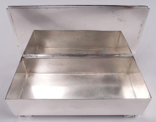 Scatola Tiffany 23424 Midcentury moderna americana argento sterling - Foto 5 di 6