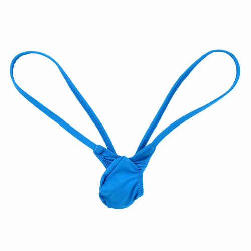 Hombres Mini Cuerda G Tanga Tanga Bulto Bolsa Bragas Micro Bikini Calzoncillos - Imagen 17 de 43