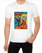 Buffalo Bill Comic Book T shirt Retro Art Vintage Prints Apparel