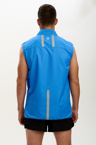Men's Running Cycling Gilet - Lightweight Windproof Breathable Pockets Free P&P - Picture 20 of 23
