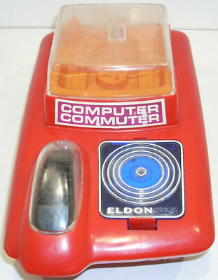 Eldon COMPUTER-COMMUTER Vintage Toy Car Run-A-Bouts '71