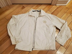 white canvas jacket