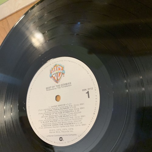 Doobie Brothers- The Best of the Doobies 1976 Vintage Vinyl LP Record Music - Picture 2 of 9