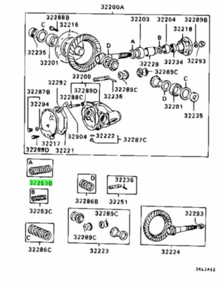 Mitsubishi Montero Washer MB185351 Genuine JDM OEM | eBay