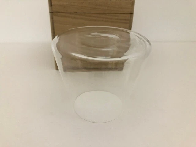 Rare style Japanese Crystal cup  Glass Fuji Mountain w/box Made in Japan - Image 3 of 4
