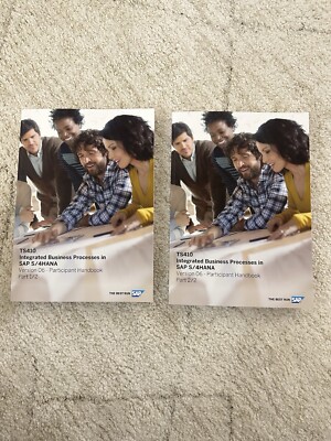 Book TS410 Integrated Business Processes In SAP S/4Hana Version 06